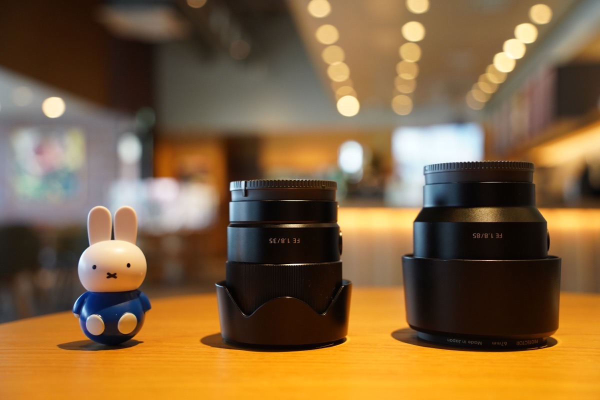 カメラ入門 SONY 35mmF1.8（SEL35F18）と85mmF1.8（SEL85F18）の比較 ...